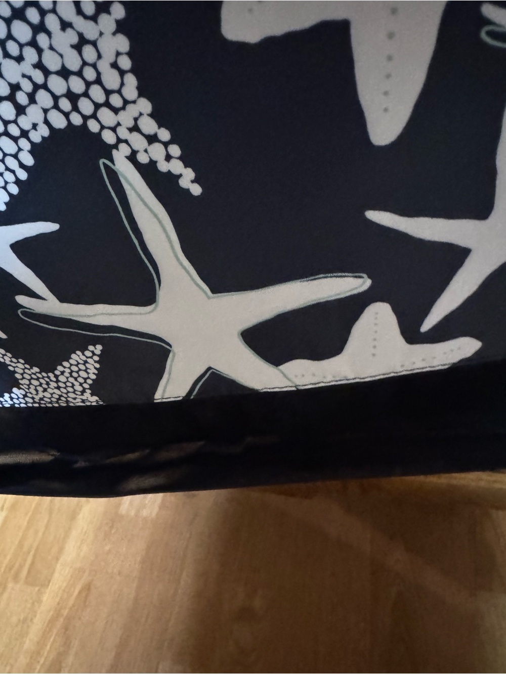 31 Thermal insulated tote, zipper closure snap closure in front NWT starfish - Picture 3 of 9